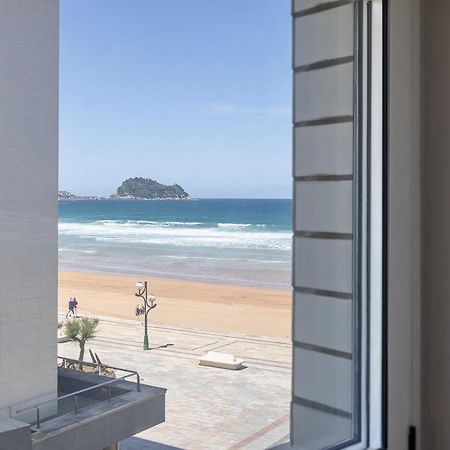 Egona-San Luis 2 Vivienda, Playa Y Garaje Apartman Zarautz Kültér fotó