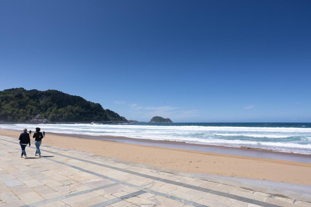 Egona-San Luis 2 Vivienda, Playa Y Garaje Apartman Zarautz Kültér fotó
